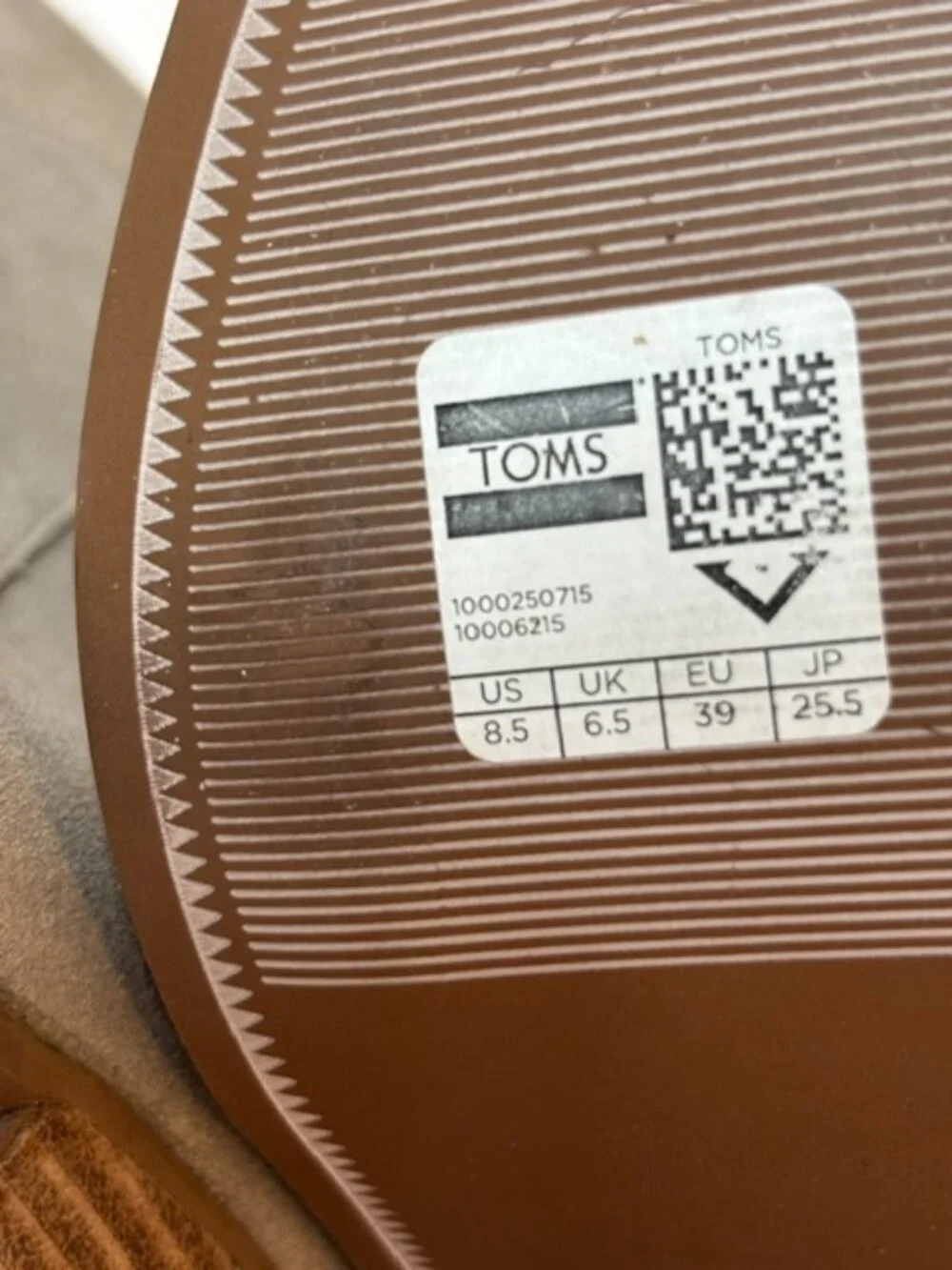 NWOT Toms Lunata Desert Tan Suede Block Heel Ankle Bootie Women's Size 8.5
